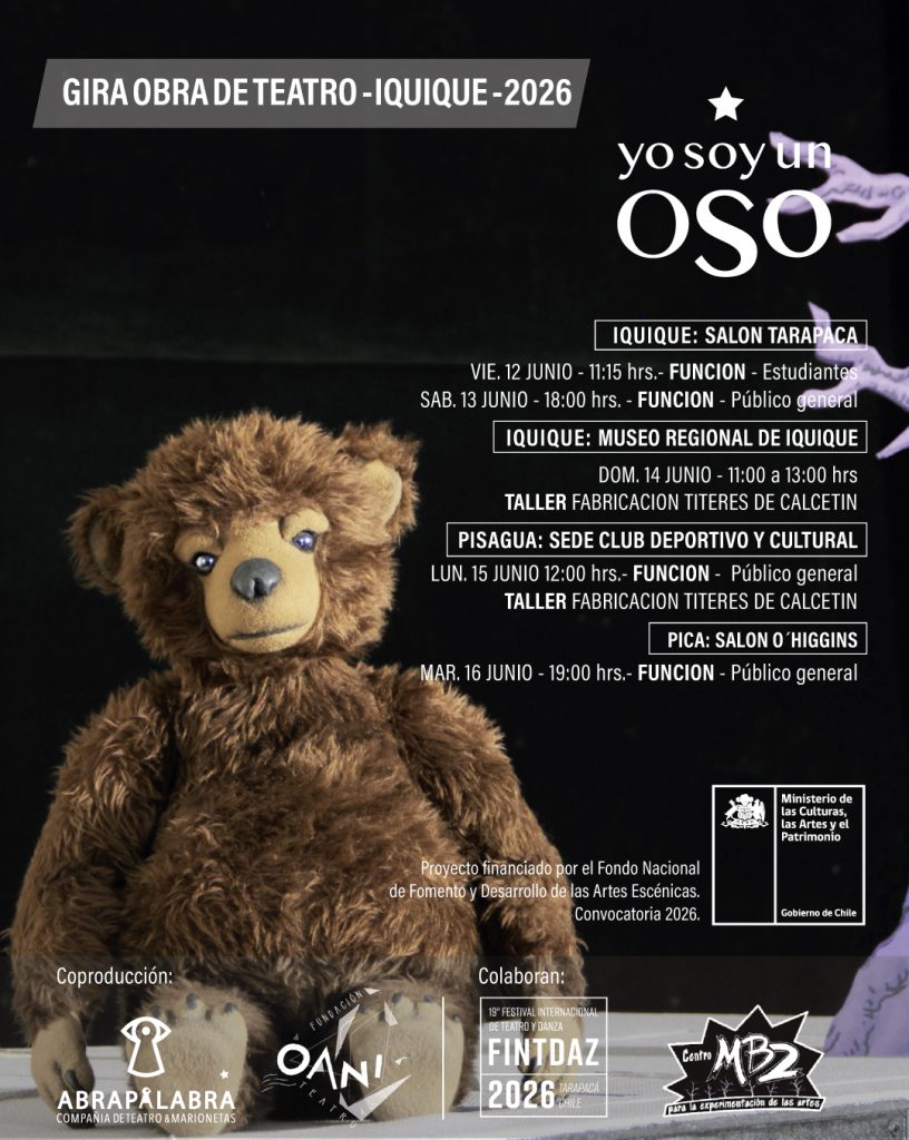 Gira «YO SOY UN OSO» Iquique, Chile