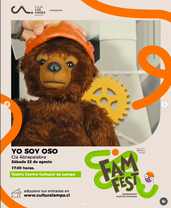 YO SOY UN OSO en Teatro Centro Cultural de Lampa